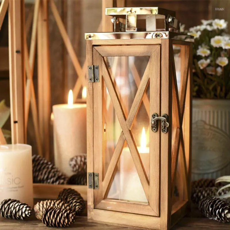Large garden lanterns for candles hot sale
