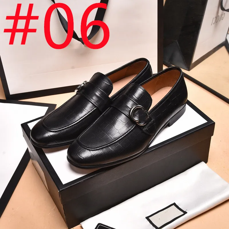 Men s Black Formal Loafers Patent Leather Dress Shoes for Wedding Party Office Career