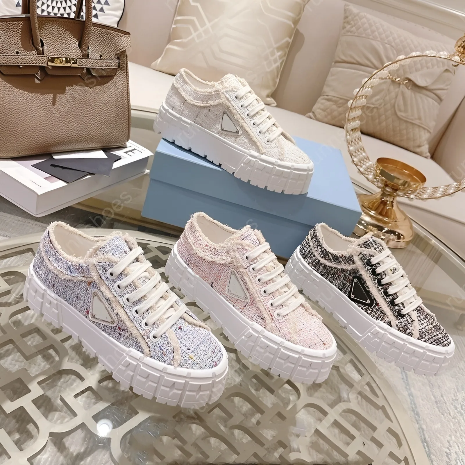 Double platform cheap sneakers