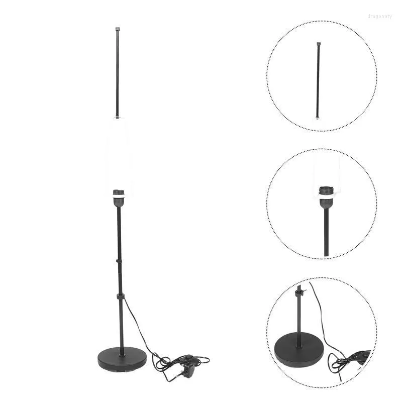 Lamphållare 1 Set golvhållare minimalistisk metallstativ för vardagsrum sovrummet