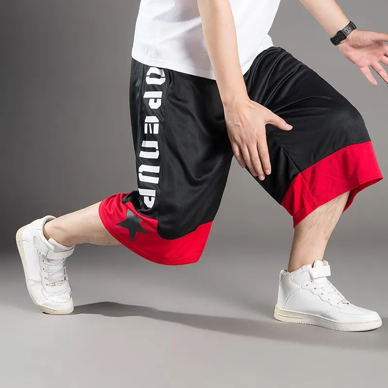 Shorts pour hommes Pantalons de survêtement grande taille Pantalons de basket-ball Fat Guys Five Leggings Beach Quick Dry Outdoor BallMen's