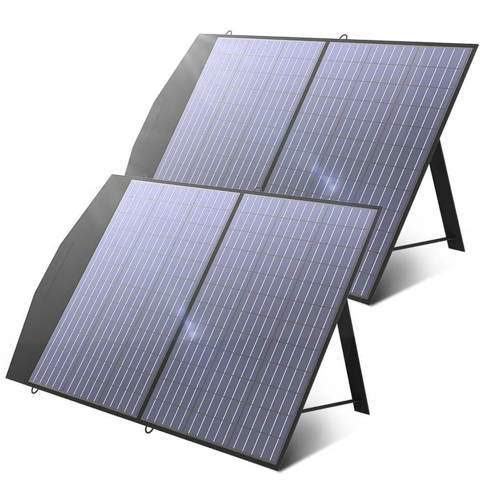 太陽光折りたたみ式ソーラーパネル充電器 AP-SP-027-NEW 100W