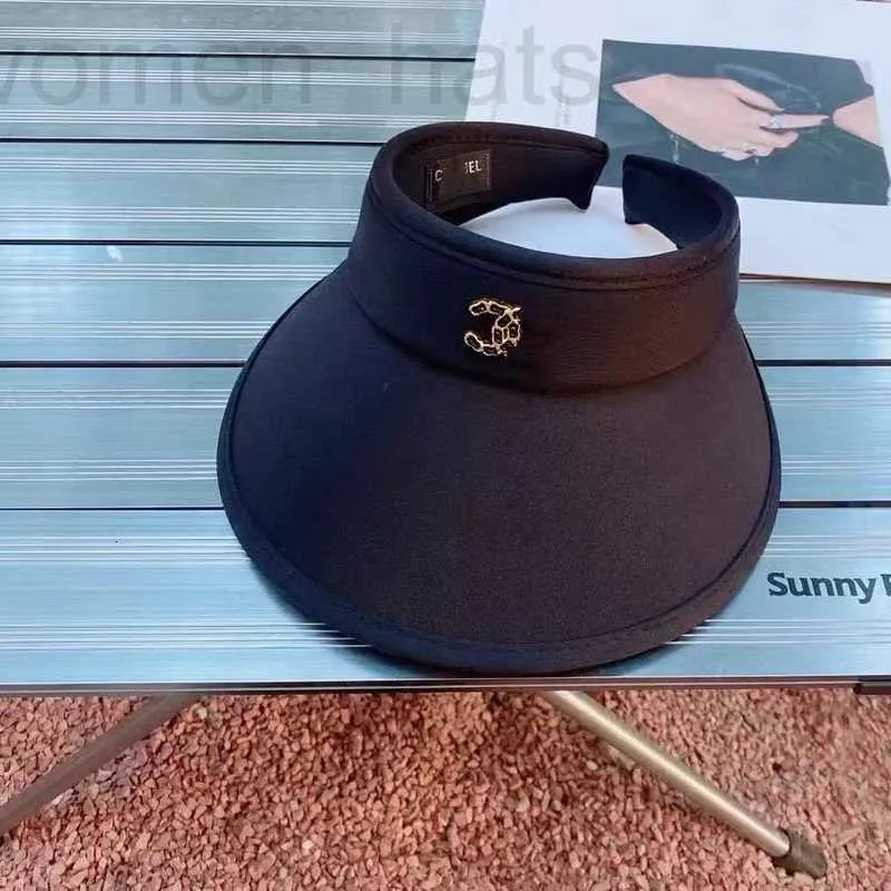 Boll Caps Designer Empty Top Hat Girl 2023 Spring/Summer New Product Hair Band Sunscreen Sunshade Casual mångsidig