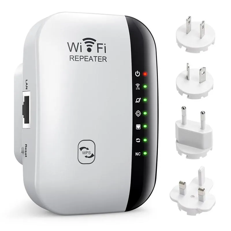 Yönlendiriciler Kablosuz WiFi Tekrarlayıcı WiFi Aralık Genişletici WiFi Sinyal Amplifikatörü 300Mbps Wi Fi Booster 2.4G WiFi Ultraboost Erişim Noktası