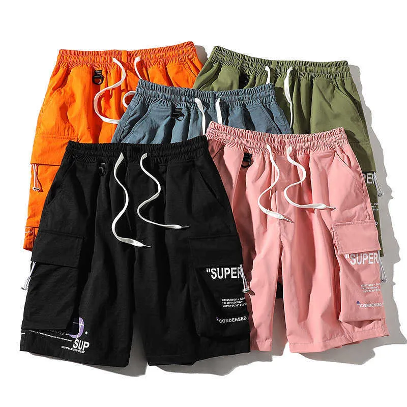 2023 Candy w kolorze letnich szorty dla męskiej mody swobodne luźne spodnie