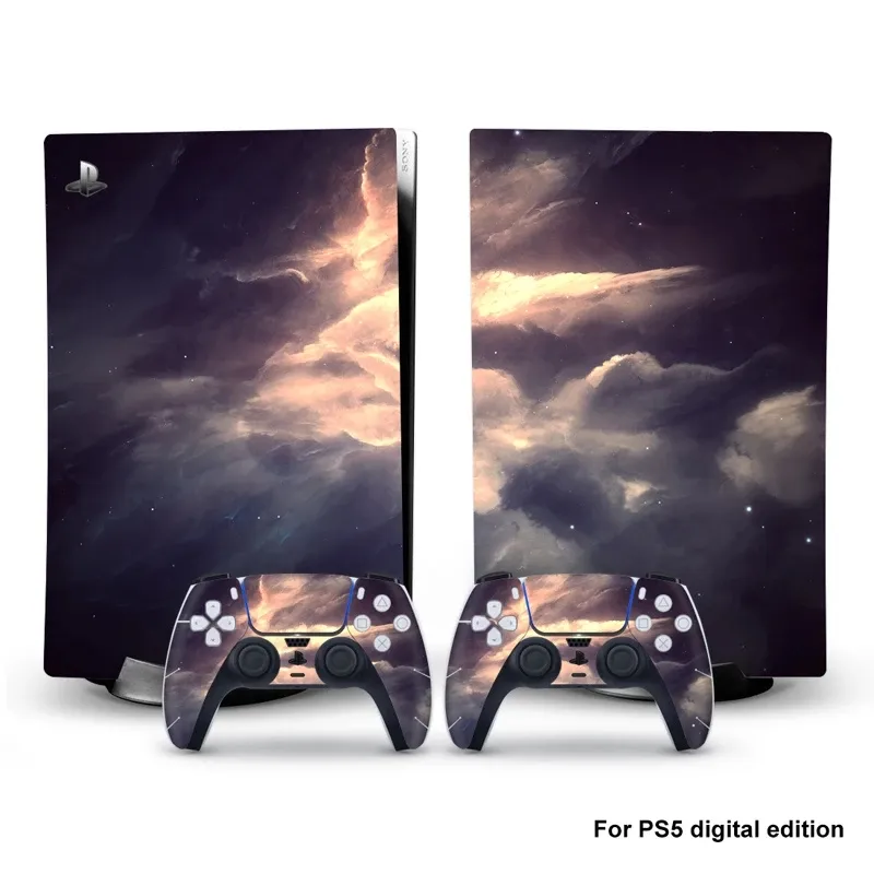 Pour Autocollant De Peau De Console PS5 Pour Couverture De Décalcomanie  Édition Numérique PlayStation 5 Pour Contrôleurs De Console PS5 Pour  Accessoires PS5 Du 7,44 €