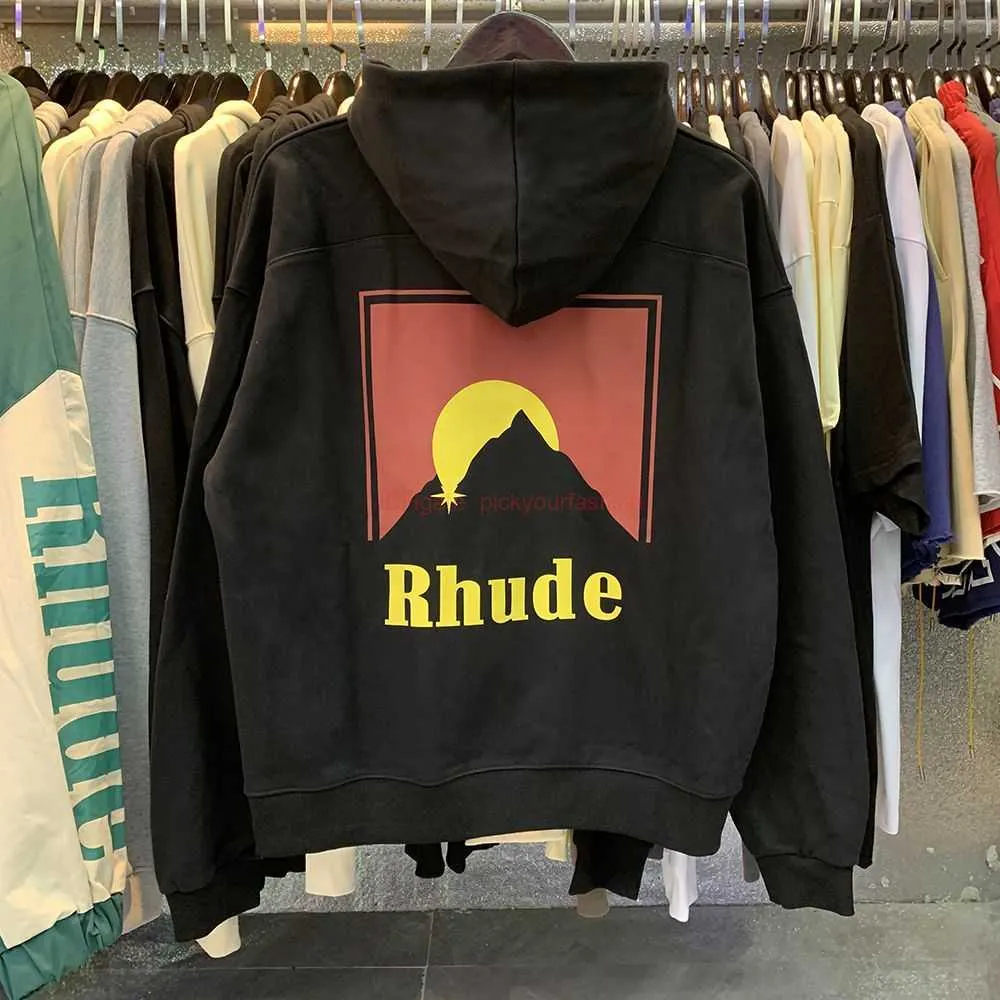 Rhude moonlight hoodie top