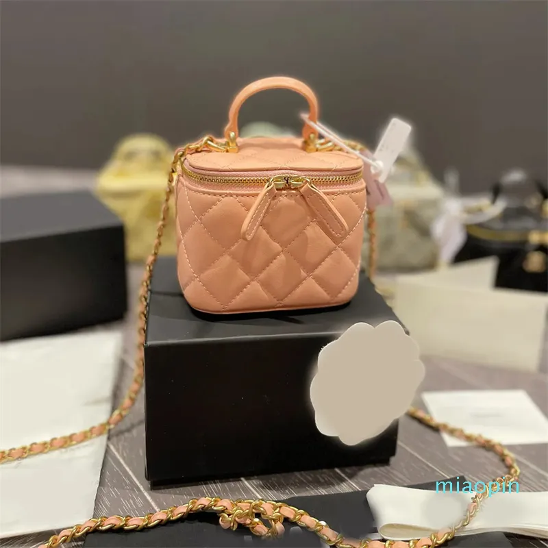 2023 Cute Shoulder Makeup Bags Luxurys Designers Long Chain