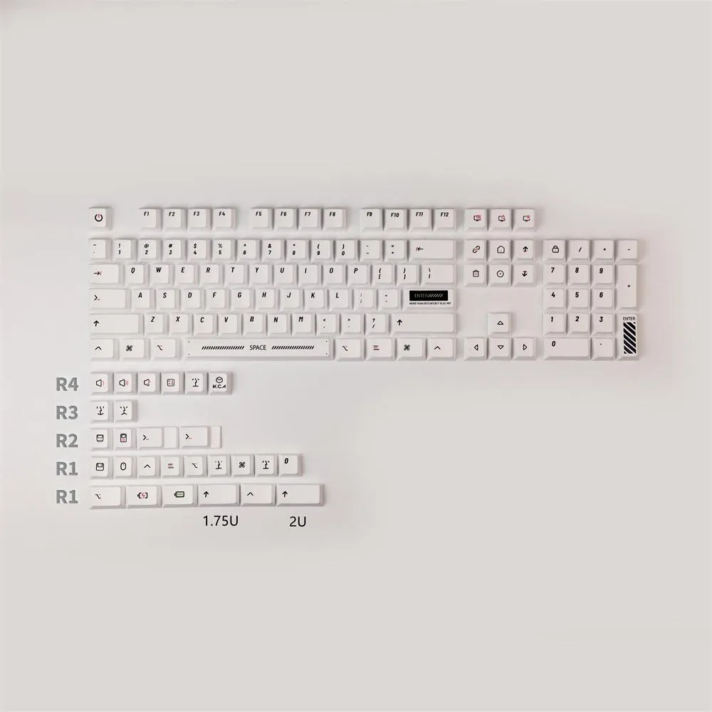 Combos PBT Keycaps Cherry Profile Dye Sublimation PC Man Keycaps For Mechanical Keyboard Compatible MX Switches GH60 64 68 84 87 104