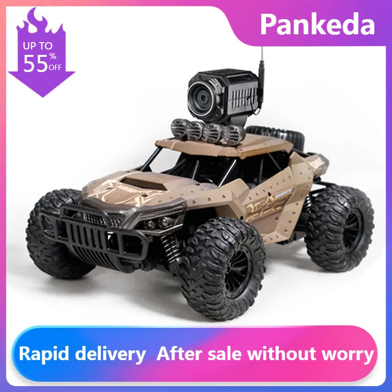 RC Car with Camera Full HD 480P 1 18 25KM H High Speed Racing Drift Car Wifi Camera Remote Control Car Toys for Children