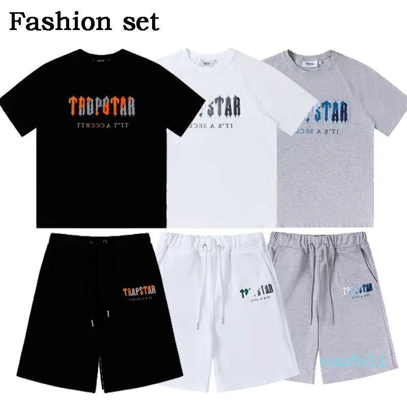 Men's Designer Sportswear Jogging Sportswear Casual Short Sleeved Set Sportspants Street