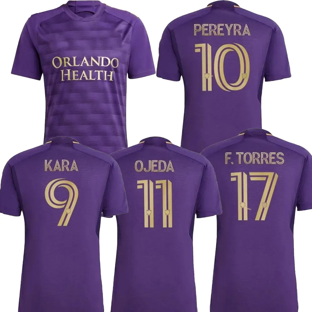 9 KARA 10 PEREYRA 23-24 Maglie da calcio personalizzate 11 OJEDA 17 F.TORRES Abbigliamento sportivo da calcio personalizzato per palestra dhgate Discount Design Your Own