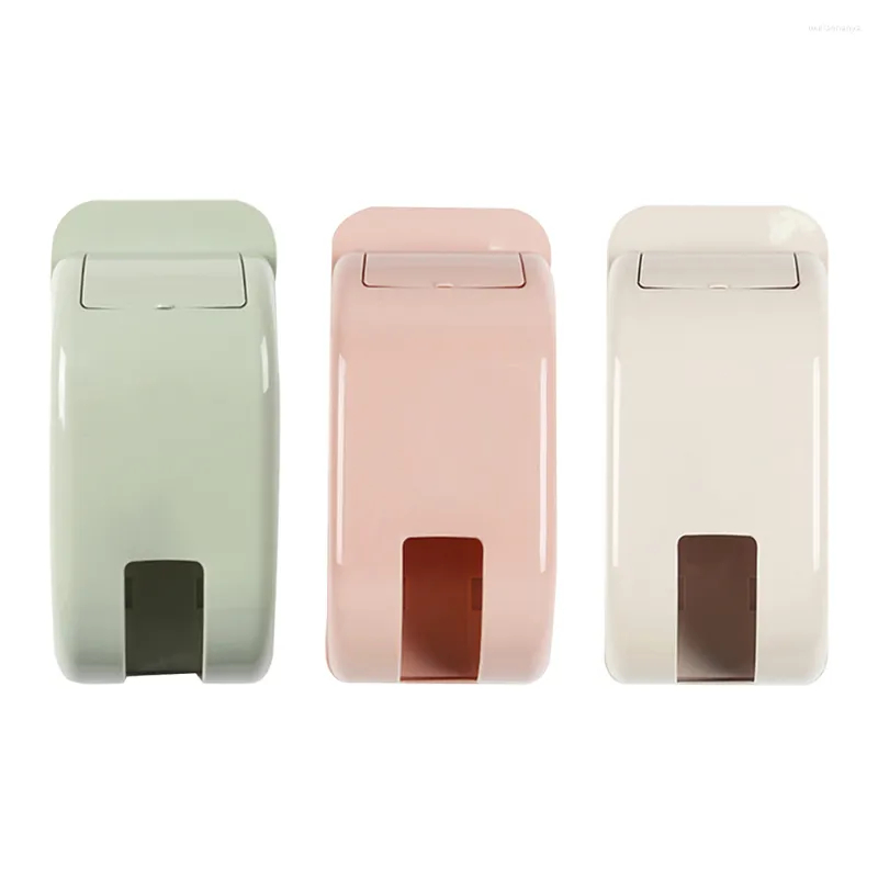 Storage Bottles Garbage Bag Box Rubbish Organizer Plastic Trash Pouch Container For Home Bathroom Green