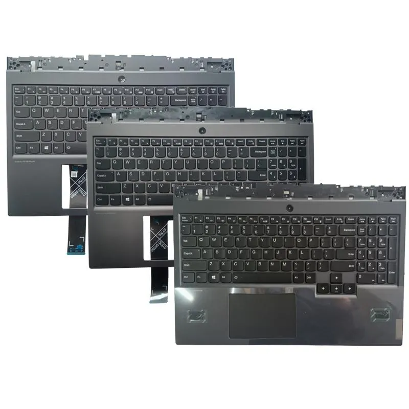 Lenovo Legion 515IMH05H 15IMH05 15ARH05H 15ARH05 US LAPTOPキーボードを使用したフレーズパームレストキーボードベゼル