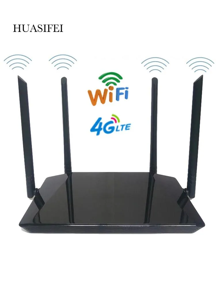 ルーター4G LTE CPE MobileWiFi Hotspot Router with SIMカードスロット2.4gポータブルホットスポット300Mbps WiFiルーター300Mbps外部アンテン