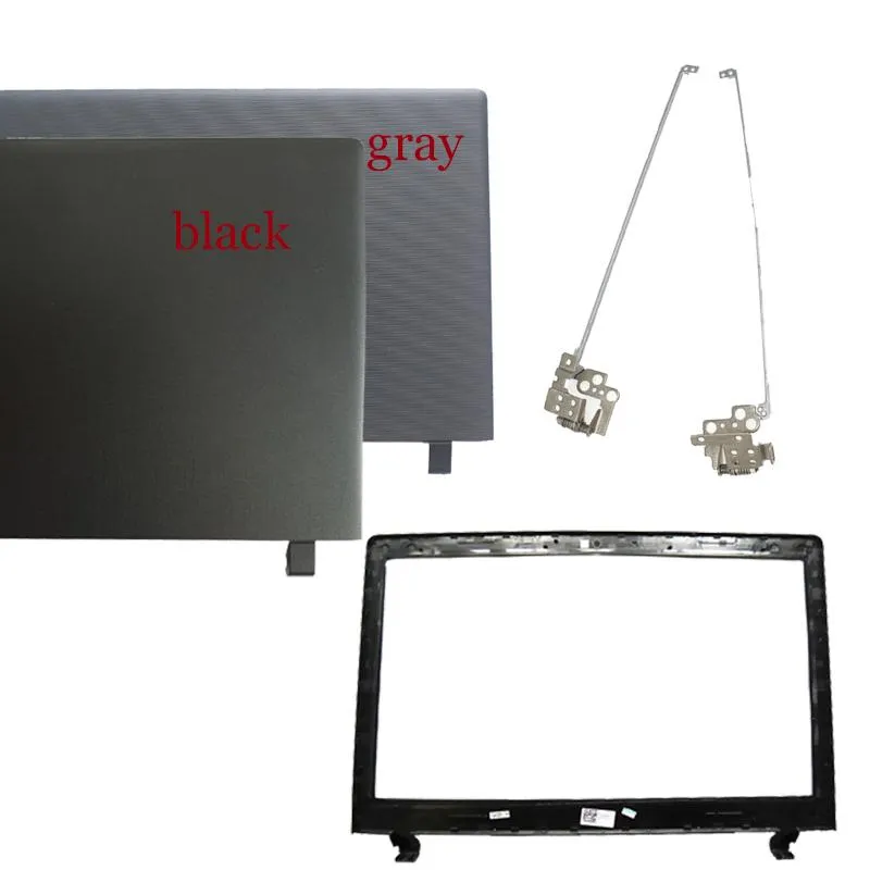 Рамки Новый ноутбук ЖК -дисплей задняя крышка/передняя рамка/петли для Lenovo IdeaPad 10015iby B5010