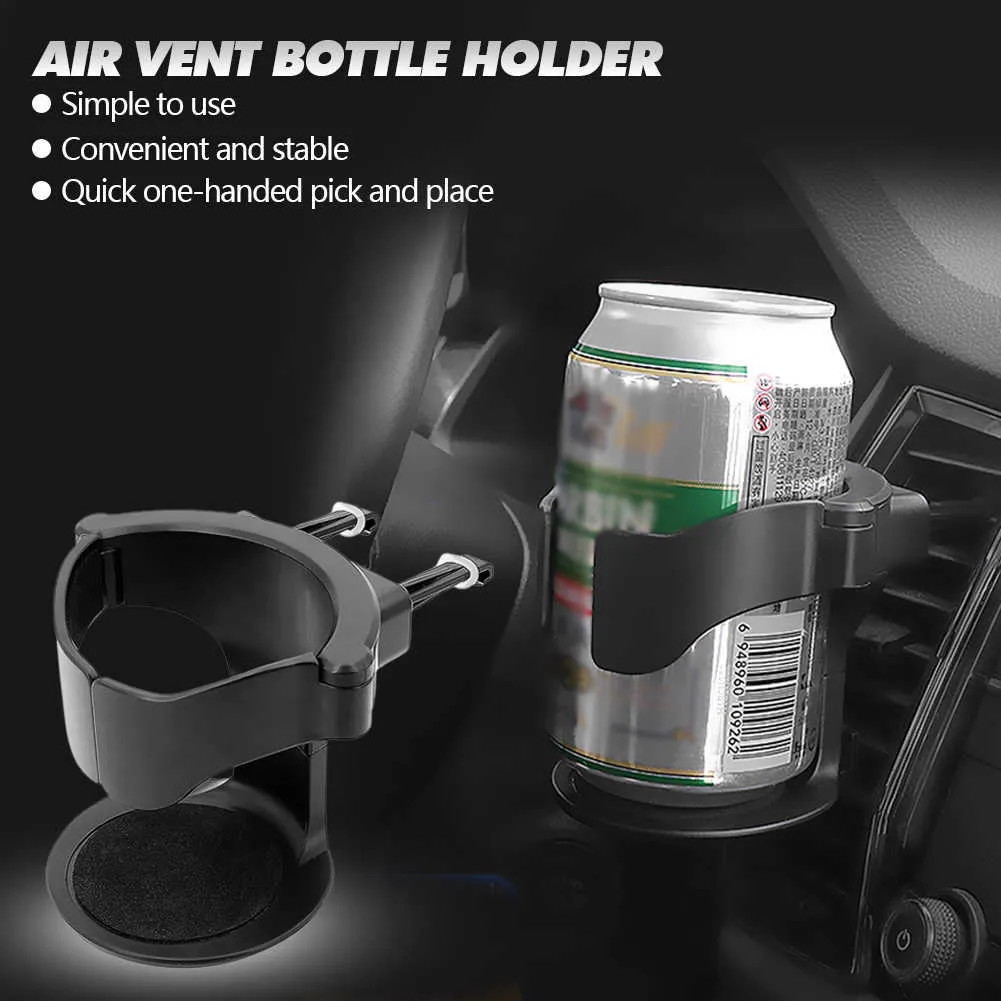 Universal Back Seat Cup Holder Holder With Air Vent Outlet For