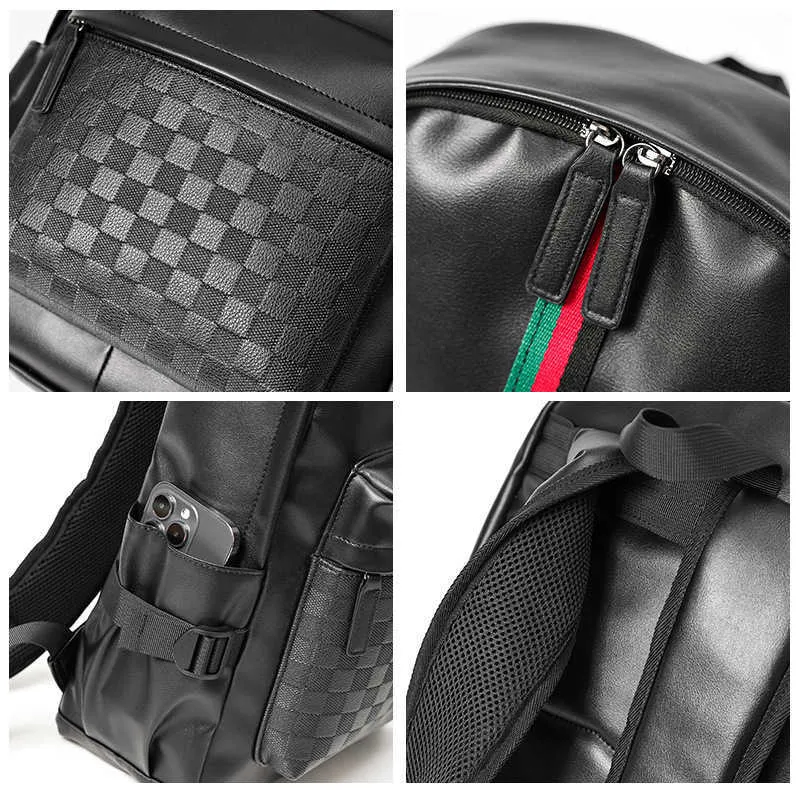 High Quality Men's Light Business Commuting Leisure Outdoor Short Distance Large Capacity Backpack Trend For Men 230524_voghion.com