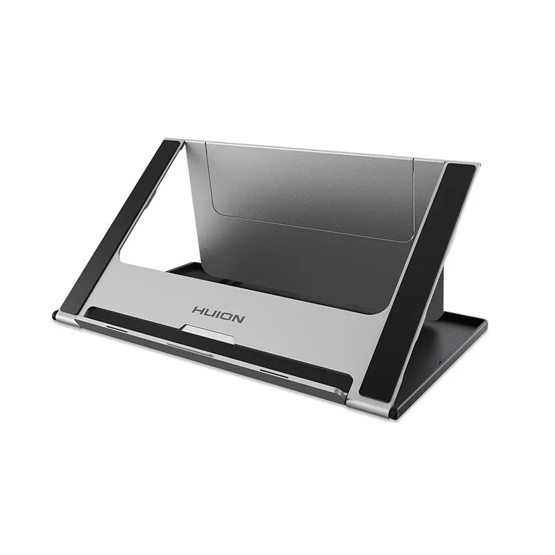 Tabletler Huion ST200 Ayarlanabilir Mutiangle Stand Metal Katlanabilir Braket Grafik Monitörü 15.6 inç için