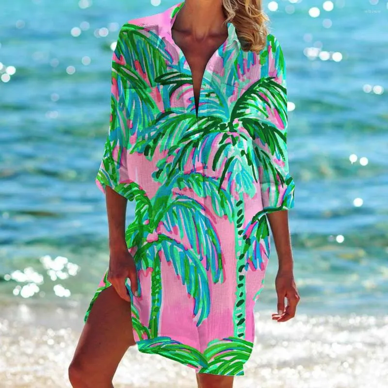 Camisa de playa mujer top