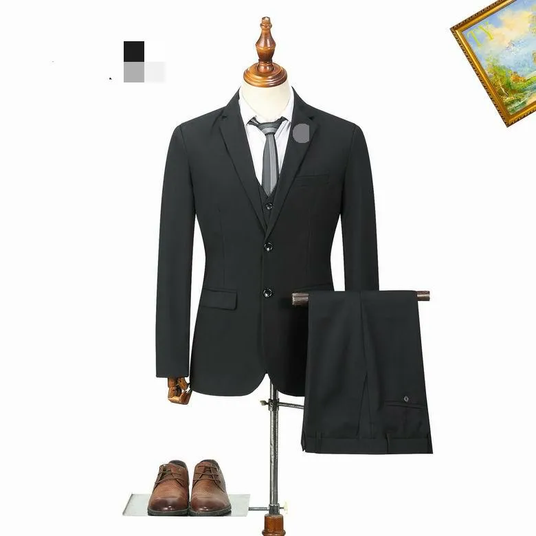 Neue Herrenanzüge, Modedesigner-Blazer, Tweed-Bräutigam-Smoking, Reverskragen, klassischer Schneider, Trauzeugen, Hochzeit, Fischgrätenmuster, Retro-Abschlussball, Abendessen, Blazer, Jacke, Hose