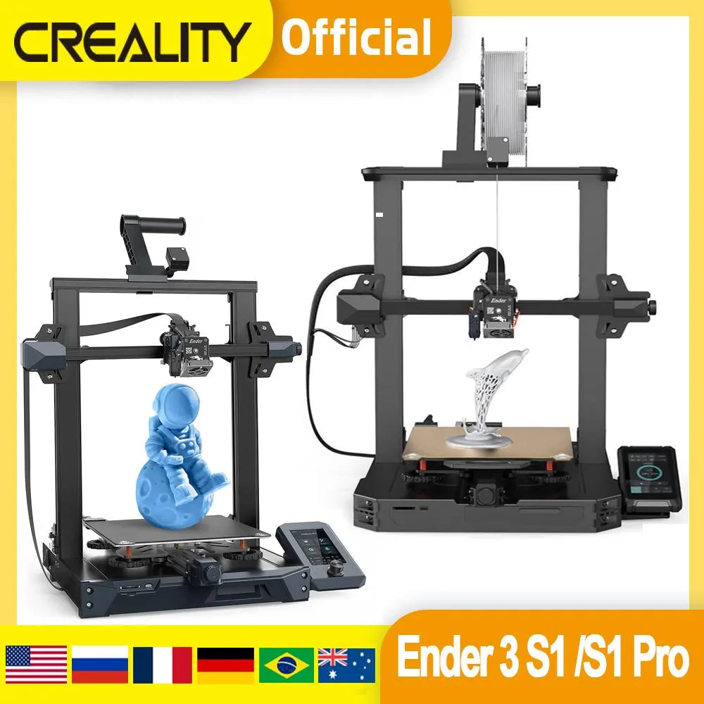 مسح creality ender 3 S1 / Ender 3 S1 Pro 3D Printer Cr Touch Auto Leveling عالية الدقة Zaxis Double Scre