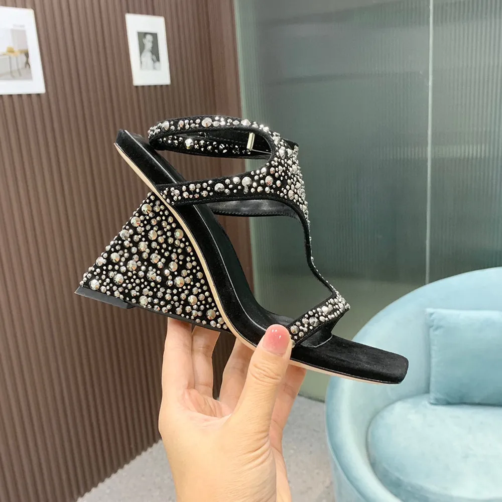 Evening wedges new arrivals