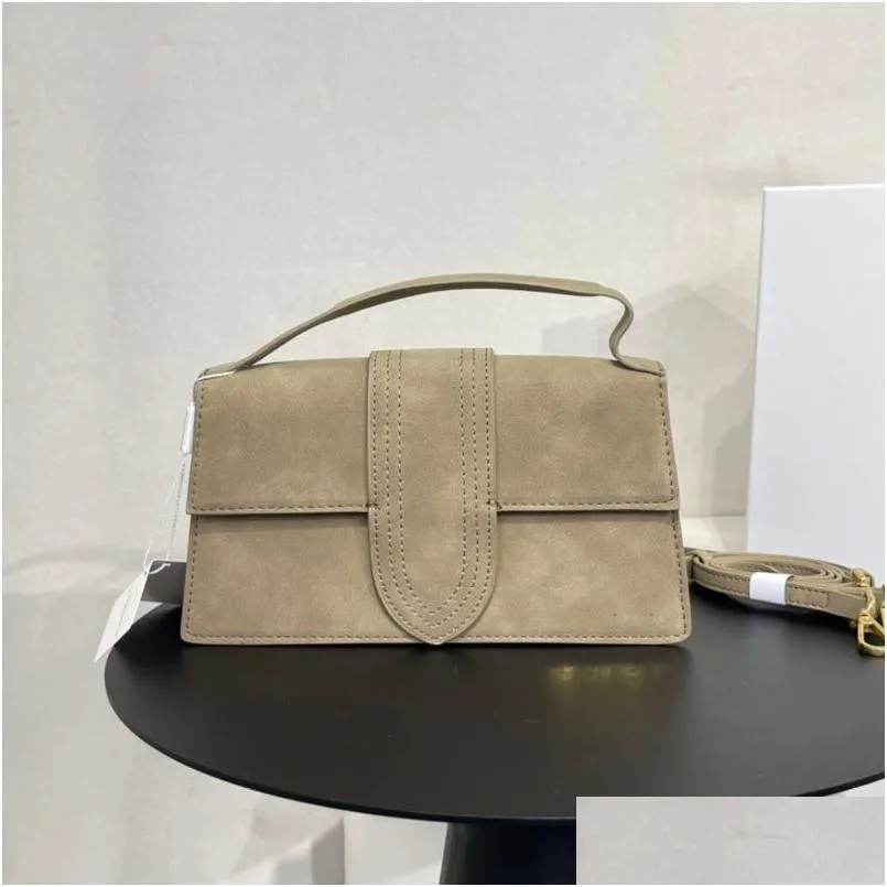 Inne torby 2022 Top Designer Women Vintage torebki pod pachami zamarzniętymi zamsz One Shoder Luksusowy ręczny portfel Dostawa Lage ACCE DH46Y