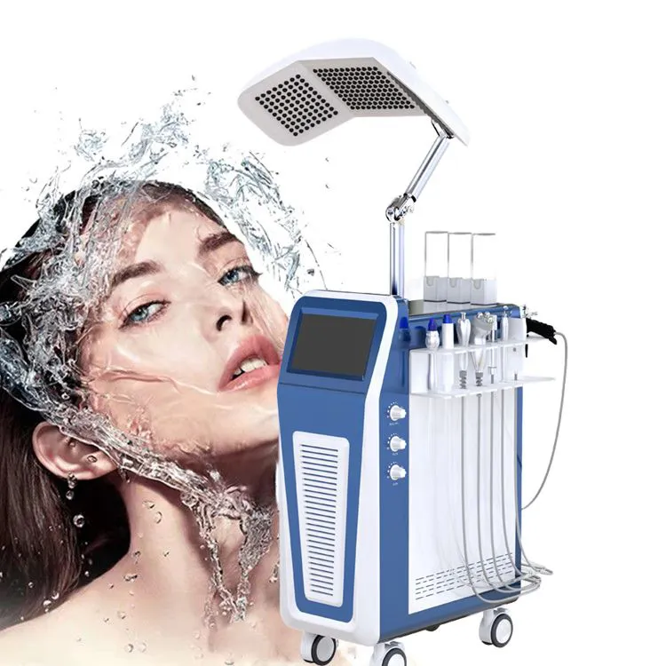 macchina per il viso Vacuum Hydro Dermoabrasione Face Cleansing Water Oxygen Jet Peel Machine