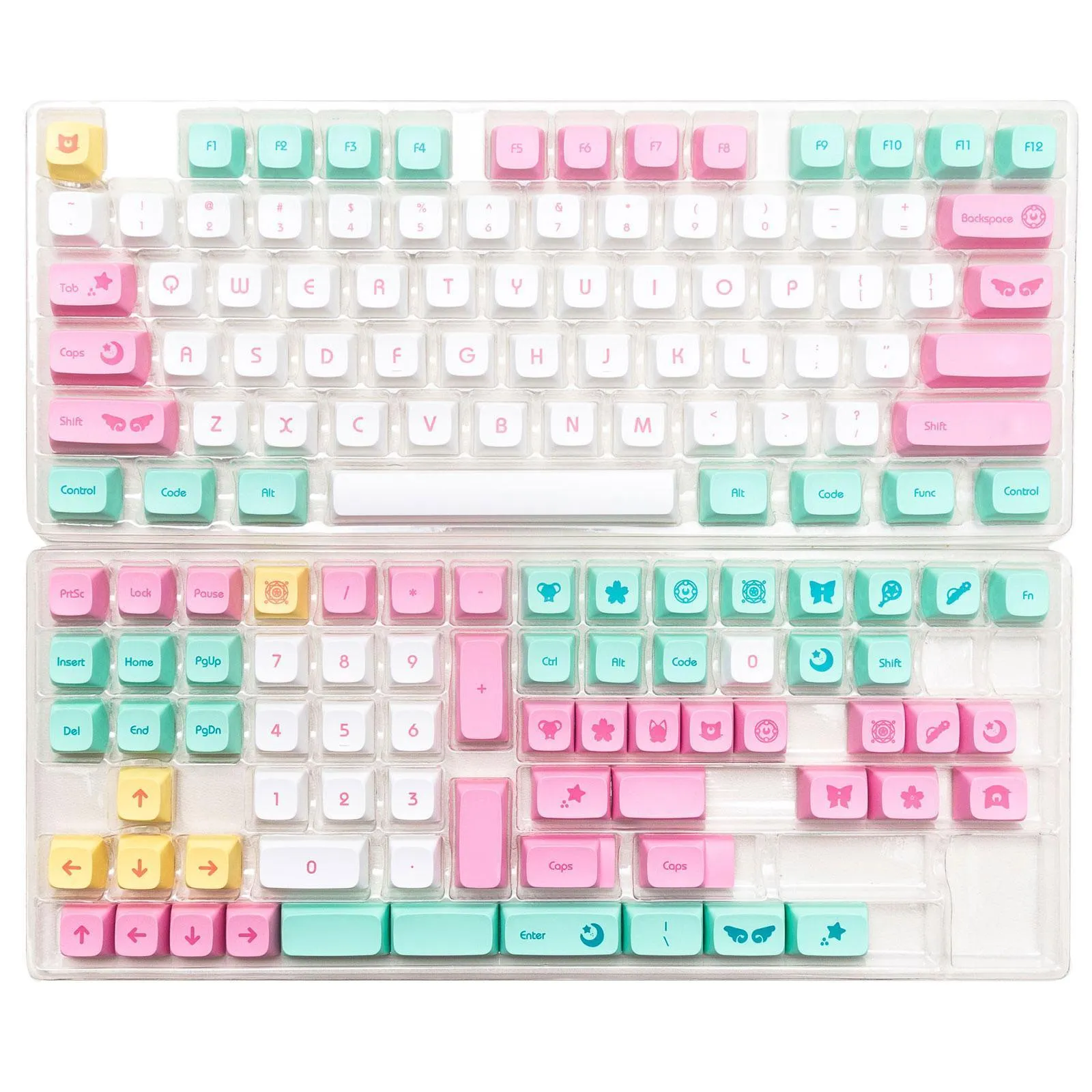 Combos 143 Teclas Magical Girl Theme Keycaps XDA PBT Strange Keycap