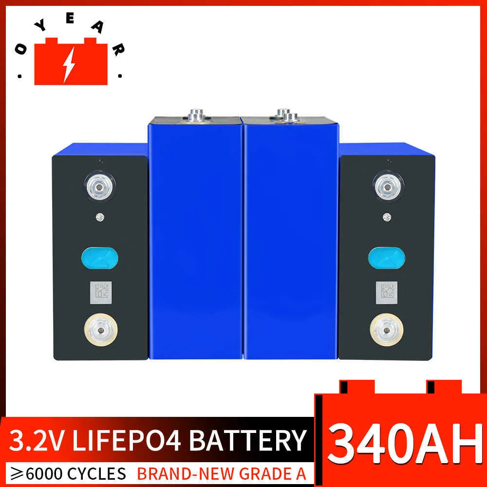 Grade A 340AH Lifepo4 Battery Rechargeable deep cycle lithium iron phosphate battery Suitable for Camping Golf Carts Boats EV RV