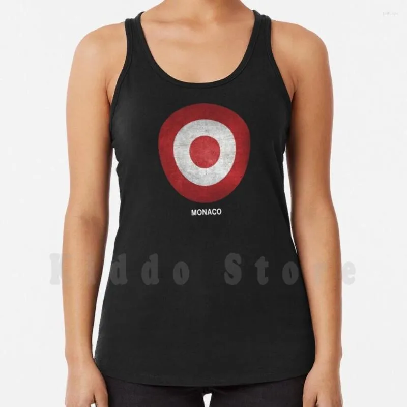 Herren Tanktops Love My City Monaco Target Weste ärmellos Acab Fans Mentaliteta Hooligans