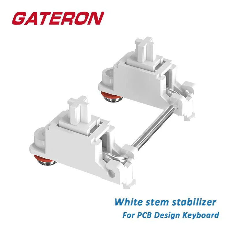 Accessoires Gateron Stabilising V2 blanc 7U 6.25U 2U Swap Hot Swap 60% Clavier mécanique PCB Vis de support de PCB dans Stabilizerr