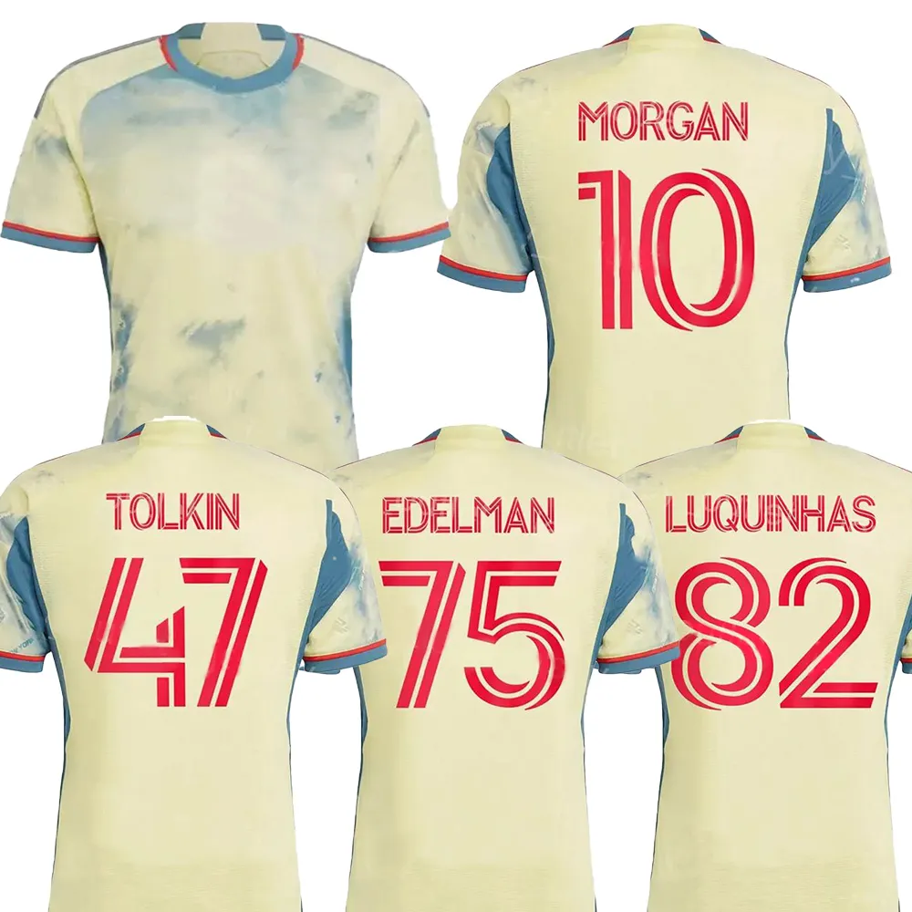 23-24 10 Morgan 11 Manoel 47 Tolkin 82 Luquinhas 4 Reyes 23 Casseres Jr. 12 Nealis 8 Amaya voetbalshirts aangepast Thaise kwaliteit Yakuda aanpassen Wear Customize Custom