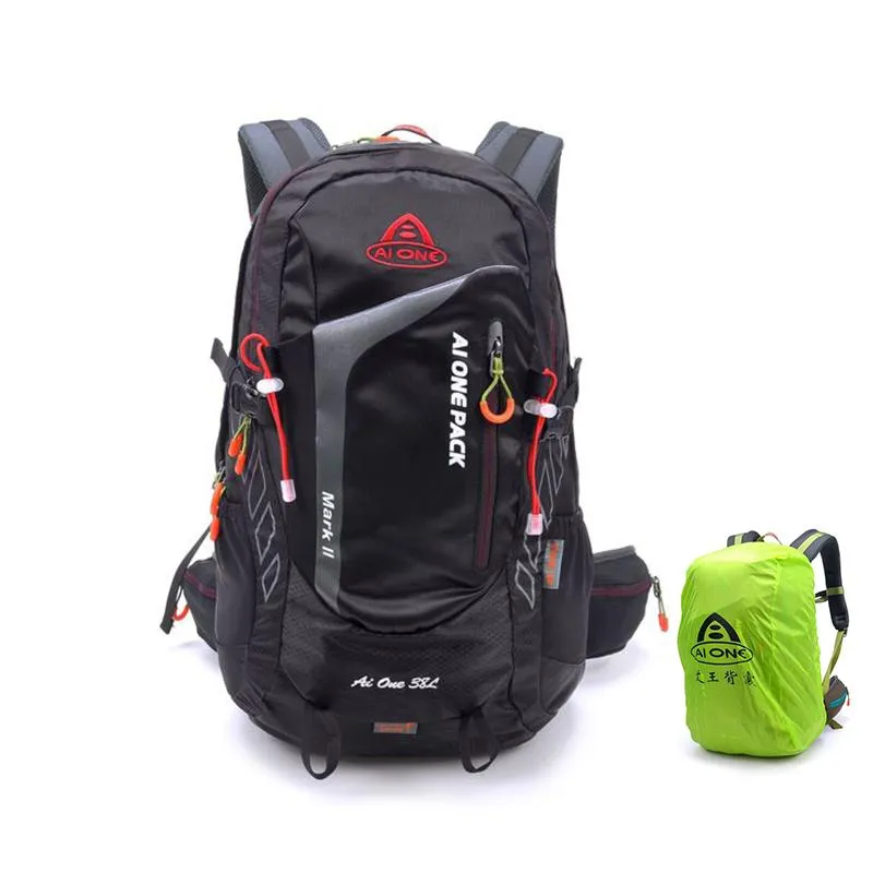 Torby na zewnątrz 38L Wojskowy Taktyczny Plecak Sport Wspinaczka Trekking Trekking Trekking Men Tourism Rucksack Camping Mountain Athlete Bugpack