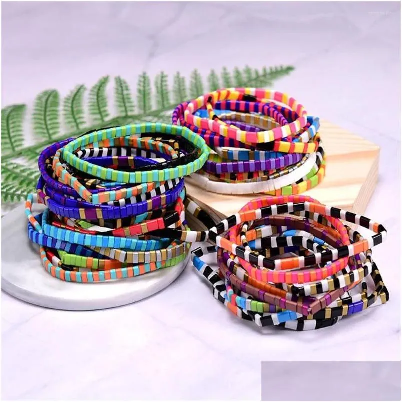 Charm Armbänder Mode Regenbogen Armband Miyuki Tila Für Frauen Glasperlen Böhmischen Sommer Strand Damen Schmuck 2022 Bijouterie Geschenk Dheru