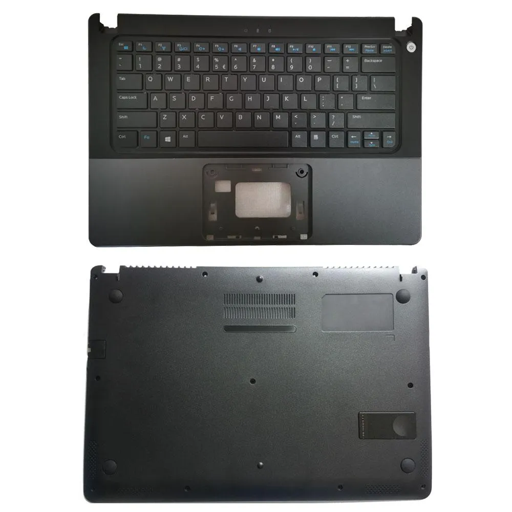 Cadres du nouveau clavier américain pour Dell Vostro V5460 5460 5470 V5480 avec couverture supérieure / base de base supérieure de Palmrest