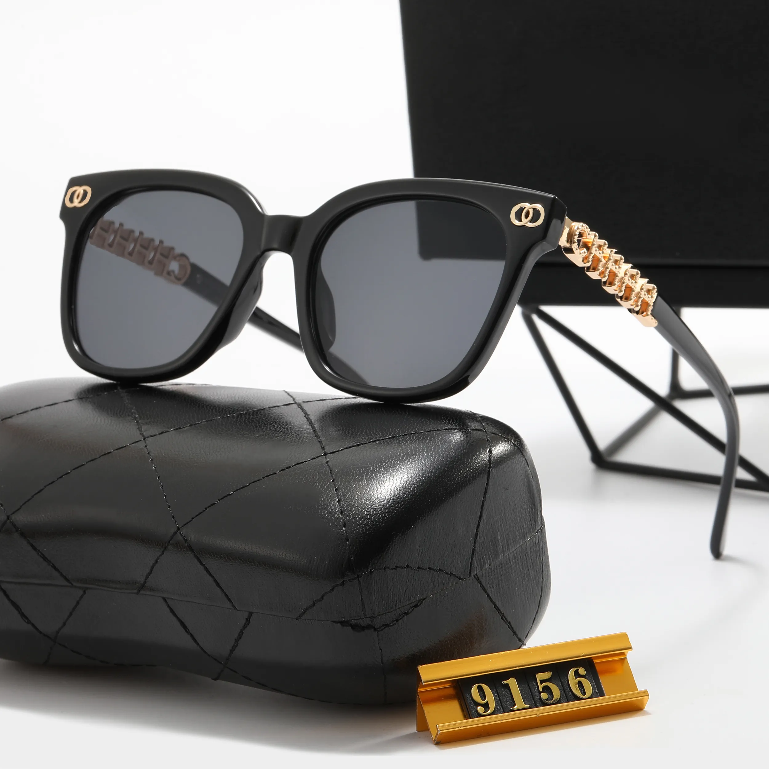 Top luksusowe spolaryzowane okulary przeciwsłoneczne polaroid soczewki projektant kobiet męskie gogle senior okulary dla kobiet oprawki do okularów przezroczyste soczewki