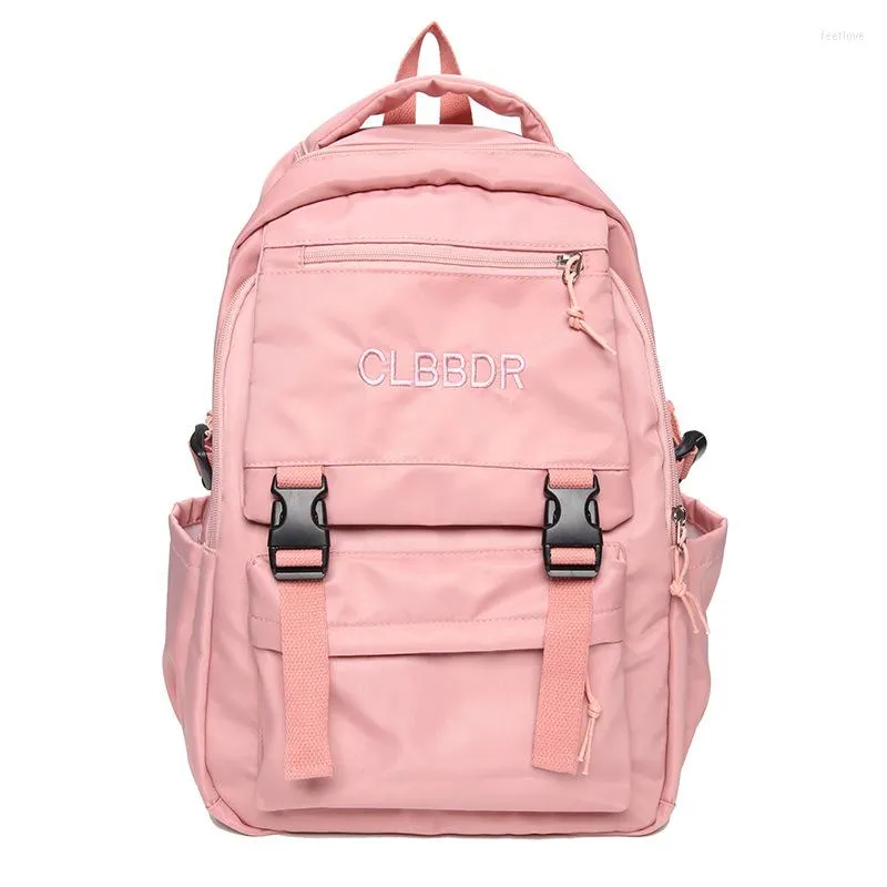 Zaino Simple Fashion Junior High School Students Schoolbag Borsa per computer