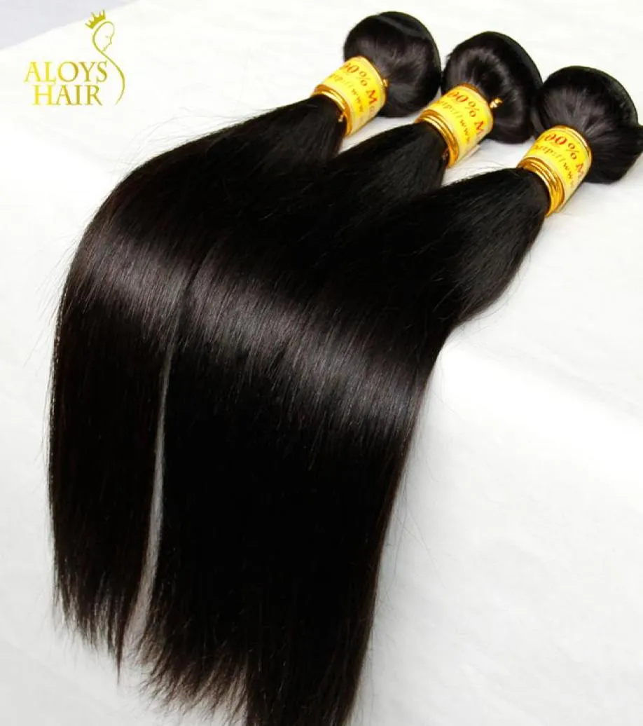 Günstige malaysische gerade reine Haar-unverarbeitete menschliche Haarwebart-Bündel malaysische gerade Remy-Erweiterungen Landot Hair Products62602323