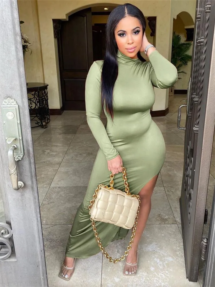 Green bodycon dress outfit on sale