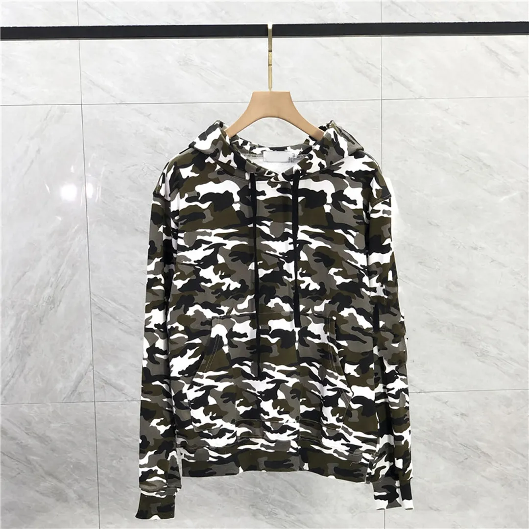 Men's Hoodies Sweatshirts Luxurious Fashion Designer Clothing Casual Printing Hip Hop Streetwear High-quality Heavg Fabric Man Camouflage tracksuit