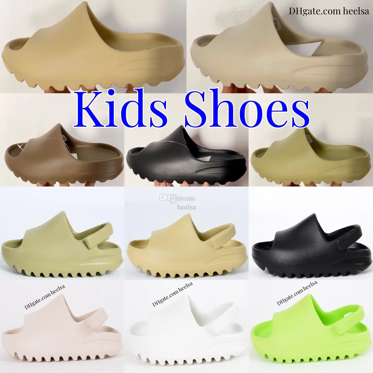 Crianças Sapatos Crianças Chinelos Meninos Sandálias Pai-filho Summer Foam Runner EVA Slides Big Kid Youth Chinelos Outdoor Antiderrapante Casa Casa de Banho Sandália Mulheres Homens Chinelos Chinelos