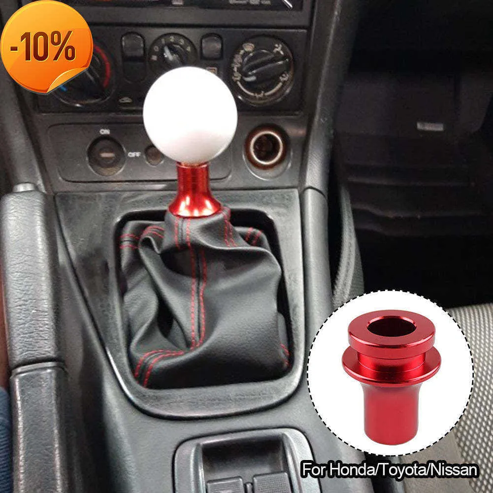 Nieuwe Universal M10x1.5 Draadschuifknop Knop Boot Betinner Adapter Handmatige versnellingsschakelaar voor Honda voor Toyota voor Nissan