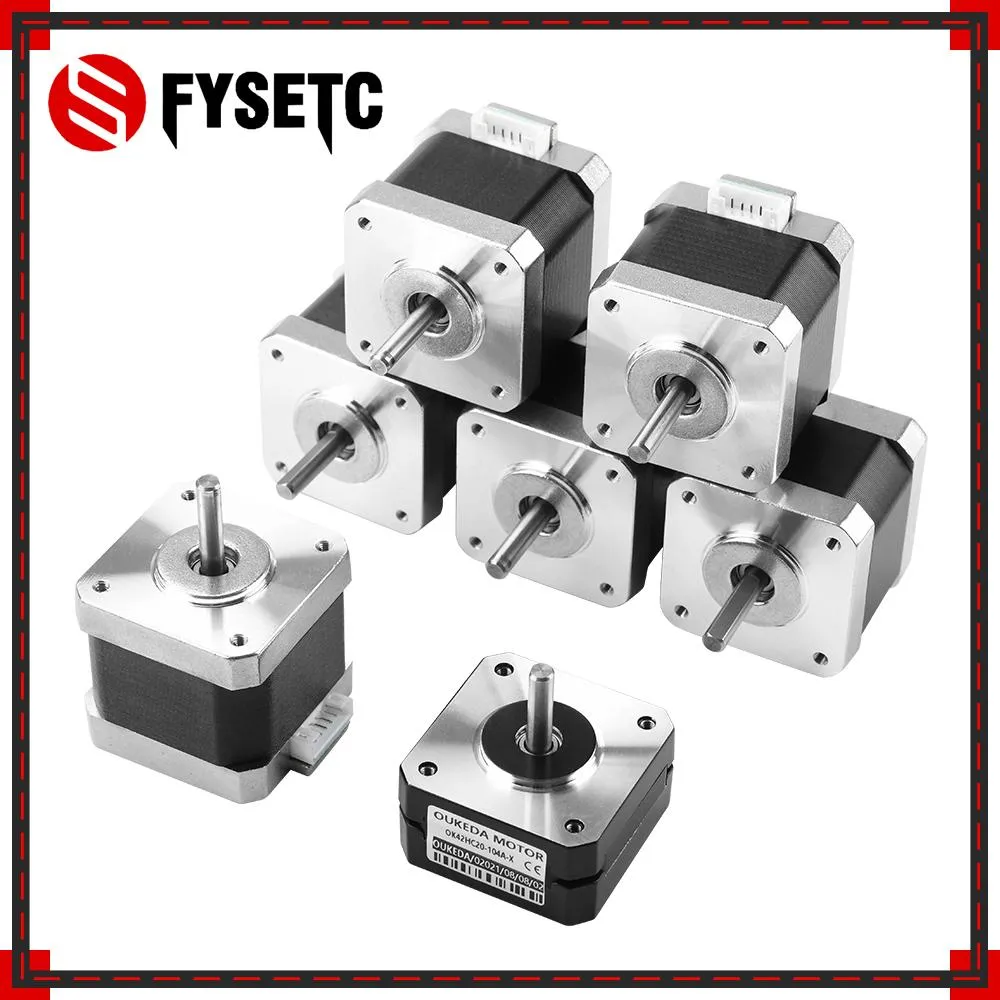 Scannen von Fysetc Voron 2.4 3D -Druckermotoren Kit 7PCS Voron2.4 Motor 17HS192004SC / 42HS20401B20