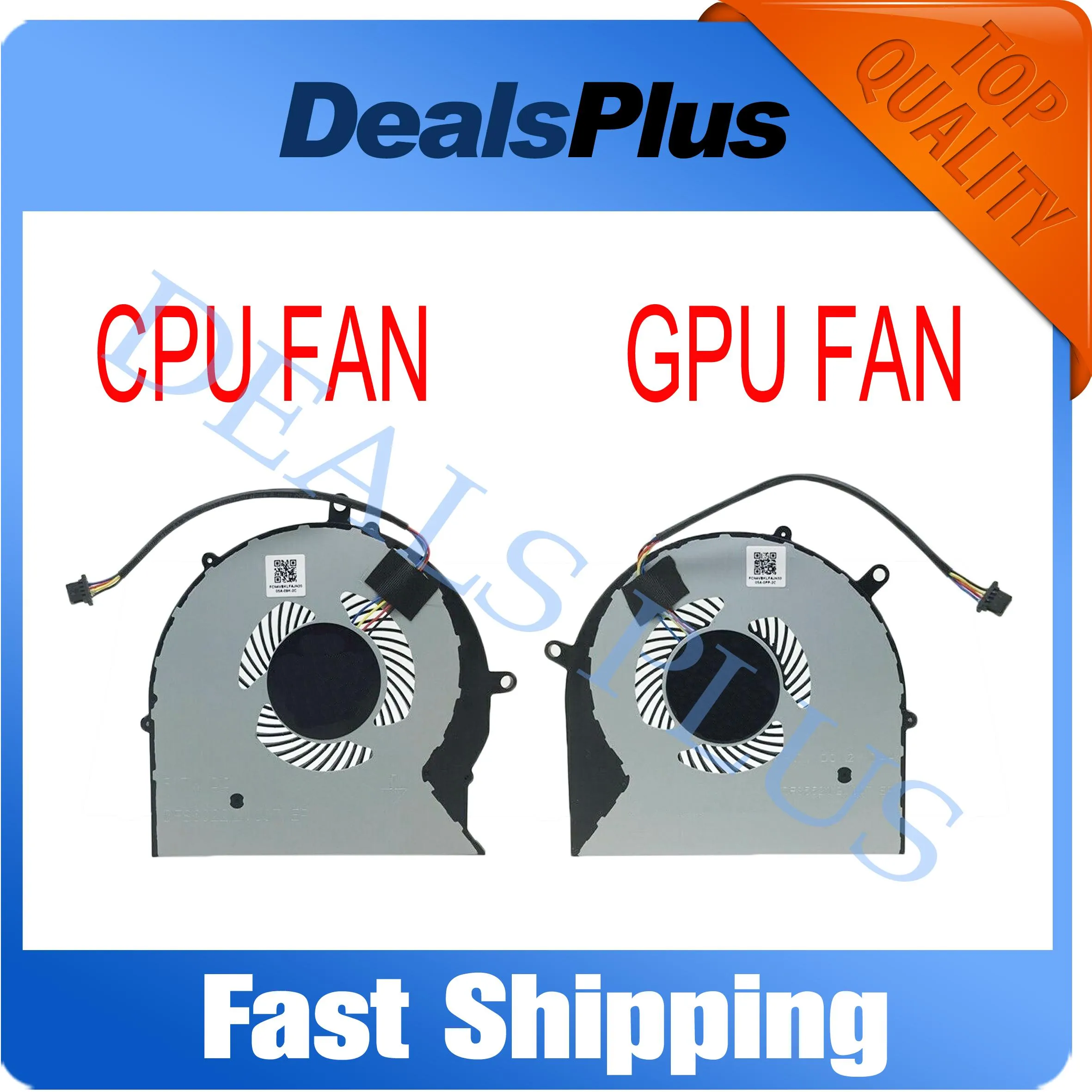 Pads New CPU GPU Cooling Fan For Asus ROG Strix FX63 FX63V FX63VM FZ63VM FX63VM7300 FX63VM7700 DC12V 0.4A FK7W KF7V