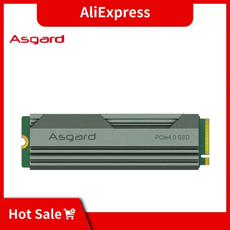 DRIVES ASGARD AN4 M.2 NVME PCED 4.0 NVME SSD STOLD STALT HARD GEN4X4 M.2 2280 1TB 2TB القرص الصلب الداخلي لسطح المكتب SSD