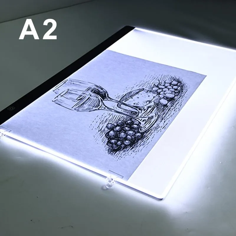 Tabletki 2022 A2 Diamond Malowanie LED Light Pad Zestaw LED Artcraft Śledzenie światła stół