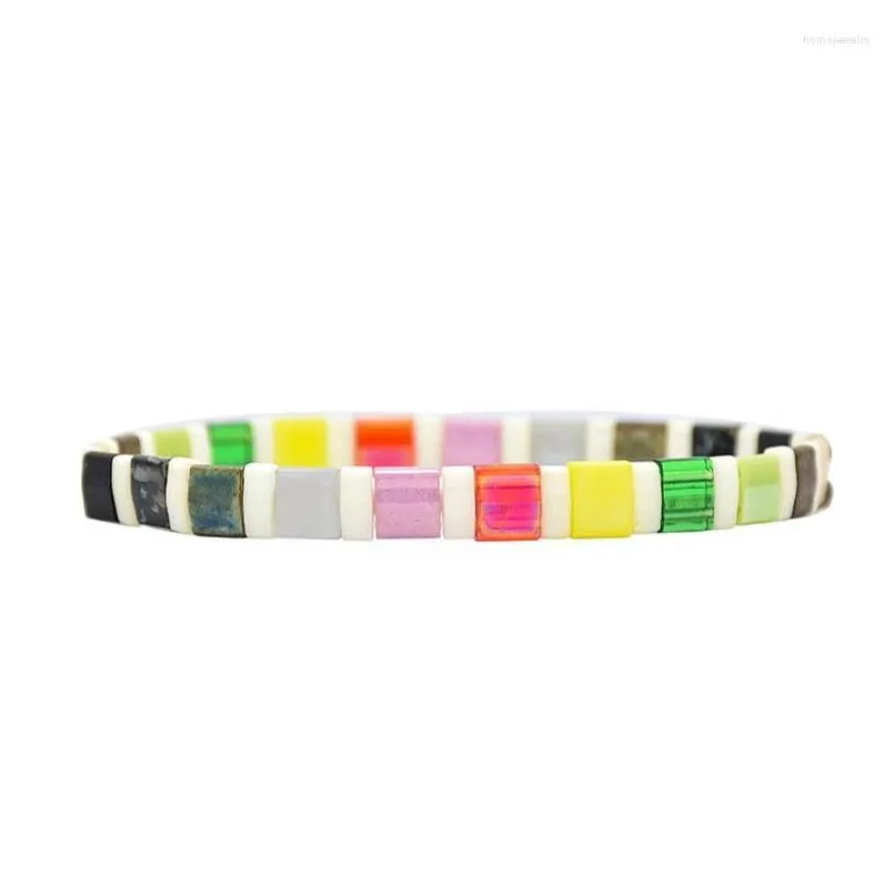 Perlenstrang L05 Tila Reisperlen Armband Frisches Diy Original Völlig handgemachtes Geschenk Liebhaber Schmuck Zubehör Drop Lieferung Armbänder Dhrls