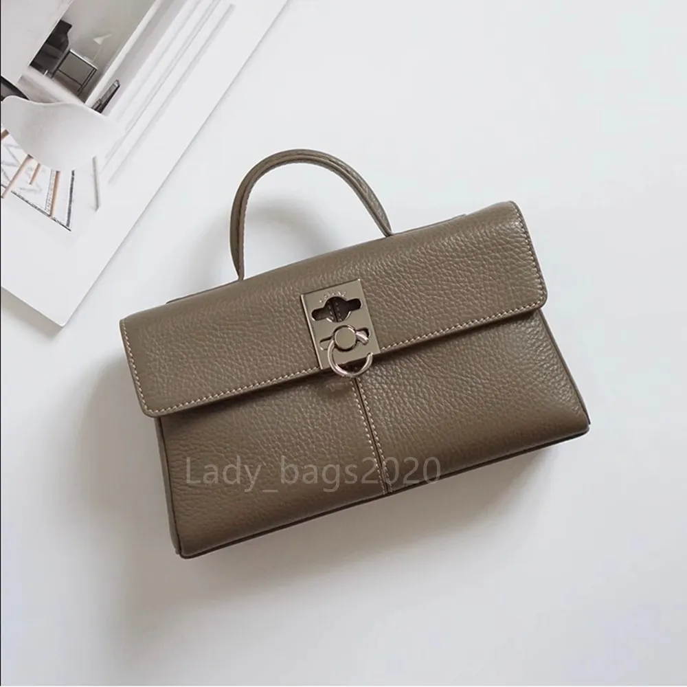 CAFUNES Tasche Schulter Handtasche Designer Luxus Frauen Leder Stance Brieftasche Ständer Handheld Clamshell Brieftasche Lychee Muster Messenger Trapezförmige Umhängetaschen